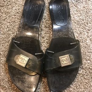 Chanel sandals. Size 9. Authentic.